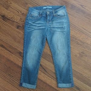 Grane cuffed, cropped jeans size 7